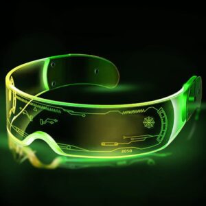 Futuristic LED Glasses